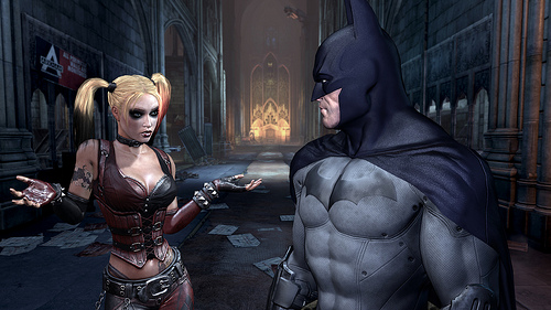 New look Harley with Batman