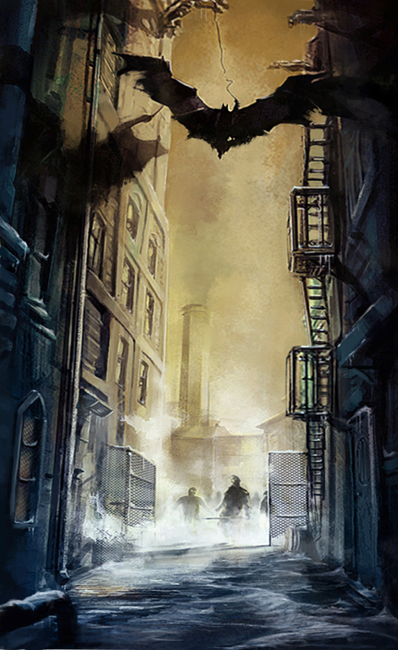 Batman: Arkham City Concept Art 01 Batman: Arkham City Concept Art 01